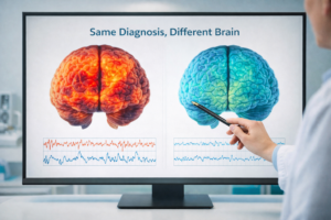 Why Two People with the Same Diagnosis Have Different Brainwave Patterns