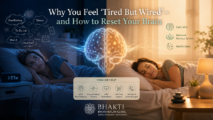 Why You Feel 'Tired But Wired' and How to Reset Your Brain